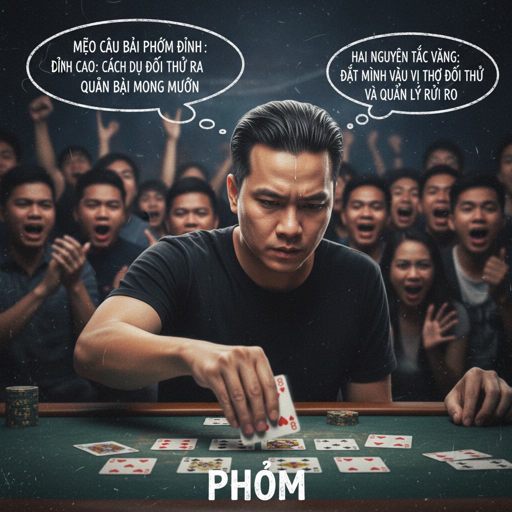 Phân tích thế bài Phỏm để câu