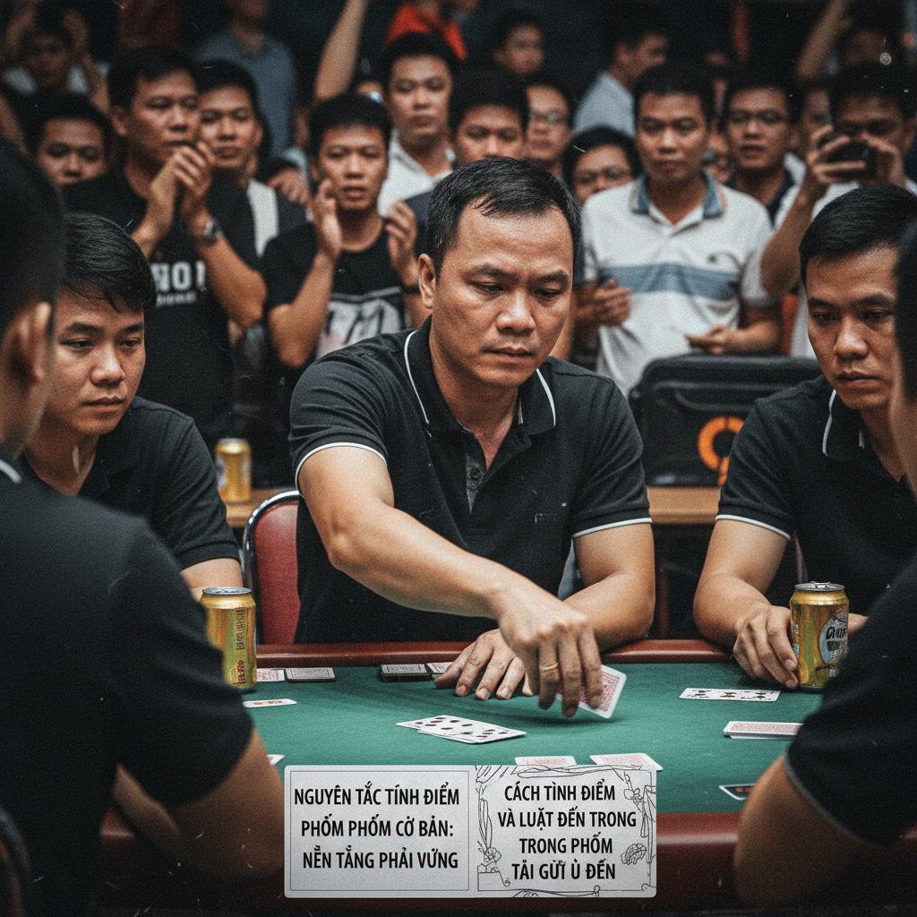 Người chơi báo Ù và thắng ván bài Phỏm