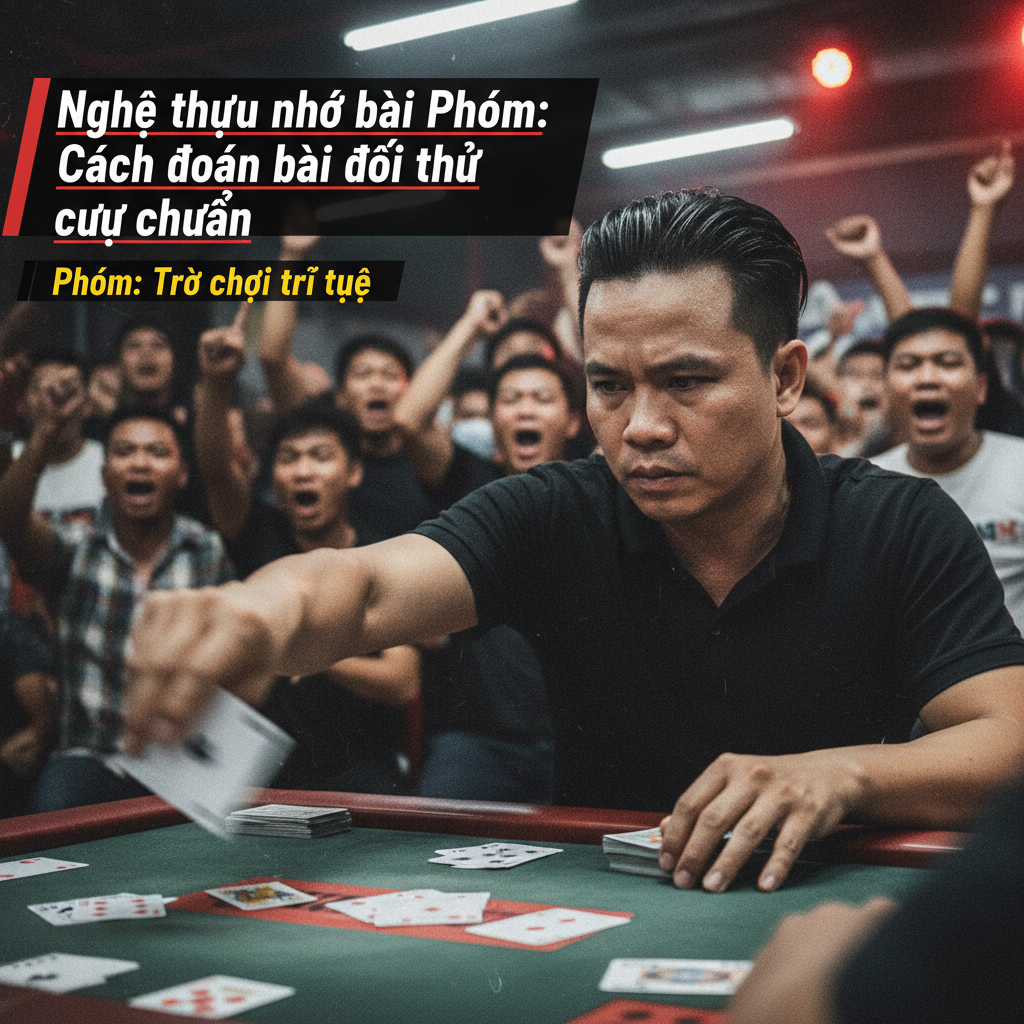 Phân tích các lá bài rác đã hạ trong Phỏm